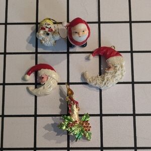 Santa Claus and Christmas Themed Jewelry